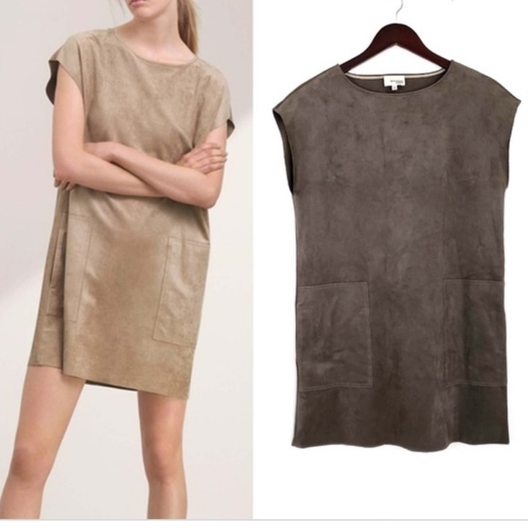 Aritzia Suede Dress - Picture 1 of 5